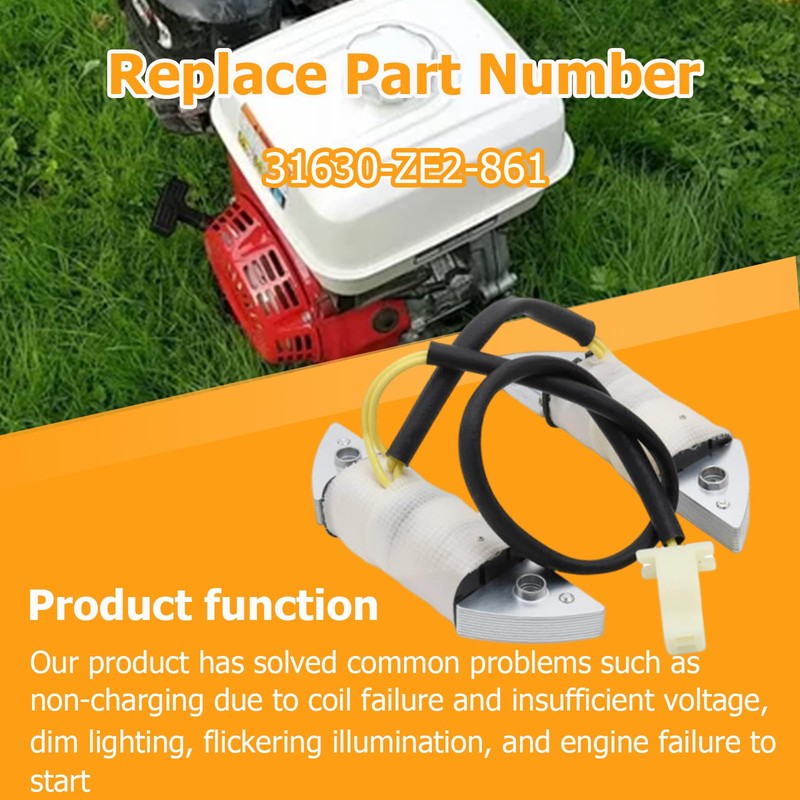 Charging Coil (10A) Fit for Honda GX240 GX270 GX340 GX390