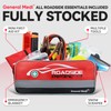 General Medi 127-Pieces Roadside Car Emergency Kit Include Mini First