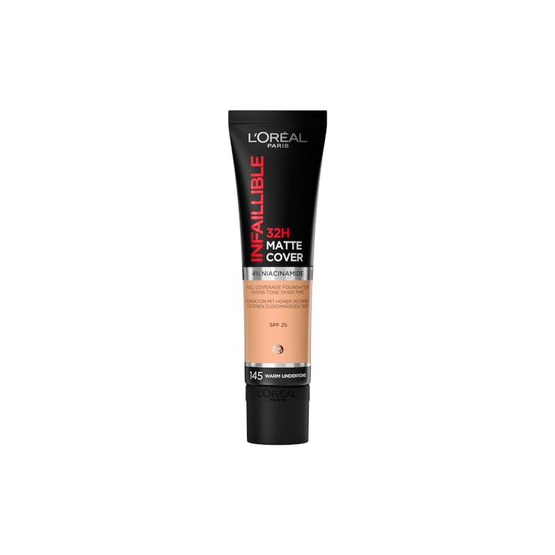 L'Oreal Paris, Base De Maquillaje De Alta Cobertura Matte Y