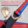 Iumcin V Bridle Tow Strap with Hooks,Heavy Duty Vehicle Recovery