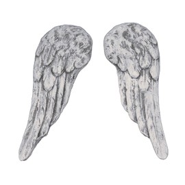 Small Angel wings made of Stone, handmade, frost-proof, Made in Germany