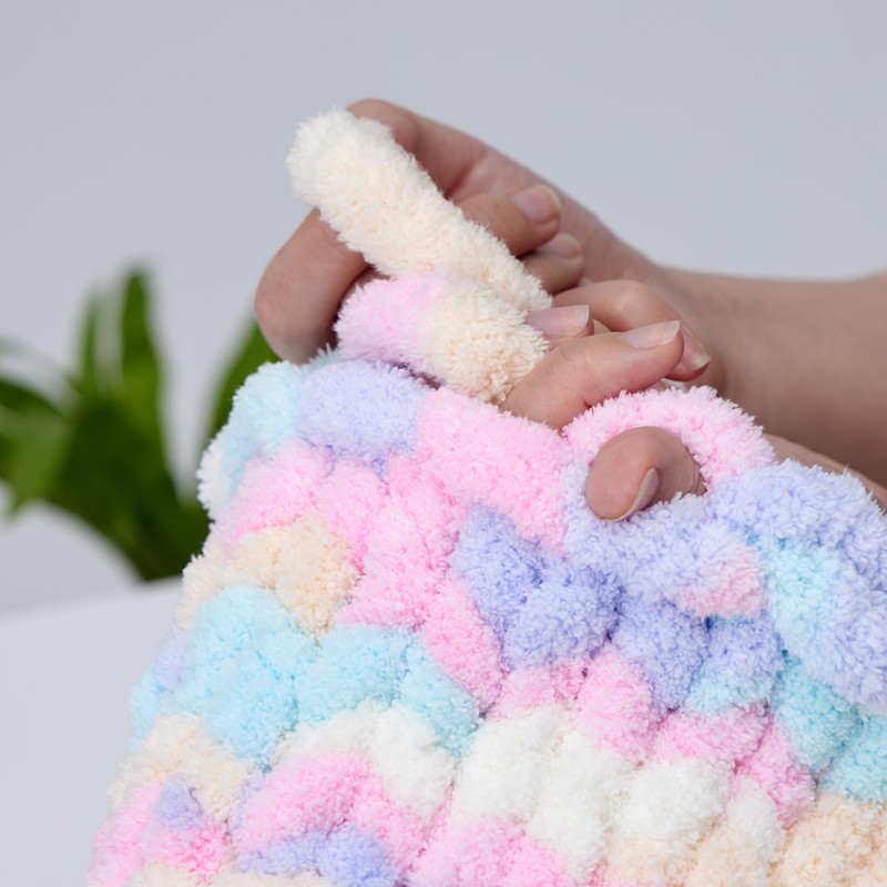 Bulky Chunky Yarn for Hand Knitting Blanket – #10 Jumbo