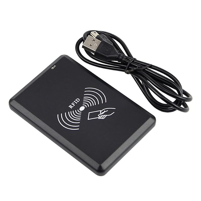 Snblzhef USB RFID Reader 125khz EM4100 TK4001 ID Contactless Sensitivity