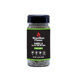 Brazilian Flame Parrilla Seasoning - Parrilla Sea Salt & Fine Herbs - 15.9oz