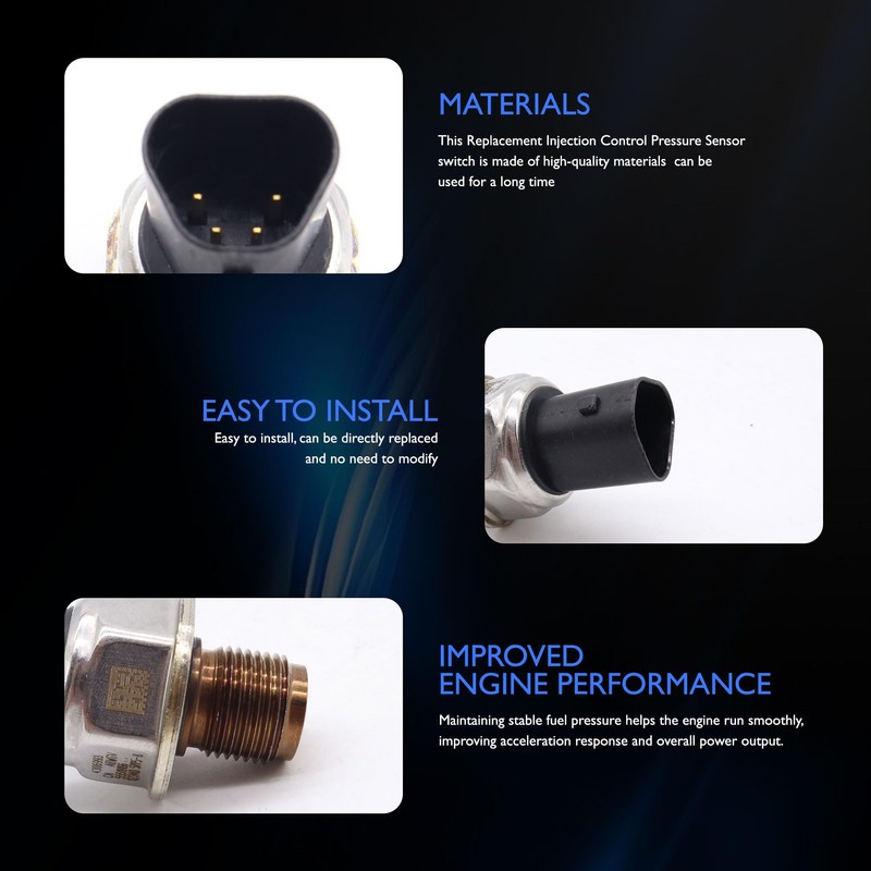 HiSport Fuel Rail Pressure Sensor - Compatible with RAM 2500