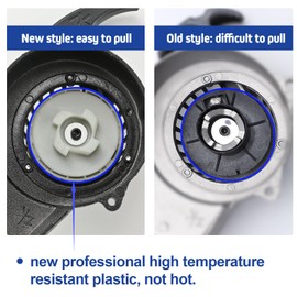 Recoil Pull Starter Alloy for Pocket Rocket Bike Quad ATV Parts 47cc 49cc 50cc 2 Stroke Syx Moto Holeshot SSR SX50 Coolster QG50 Mototec Demon Xpro Hawk DRX Kids Mini Dirt Bike