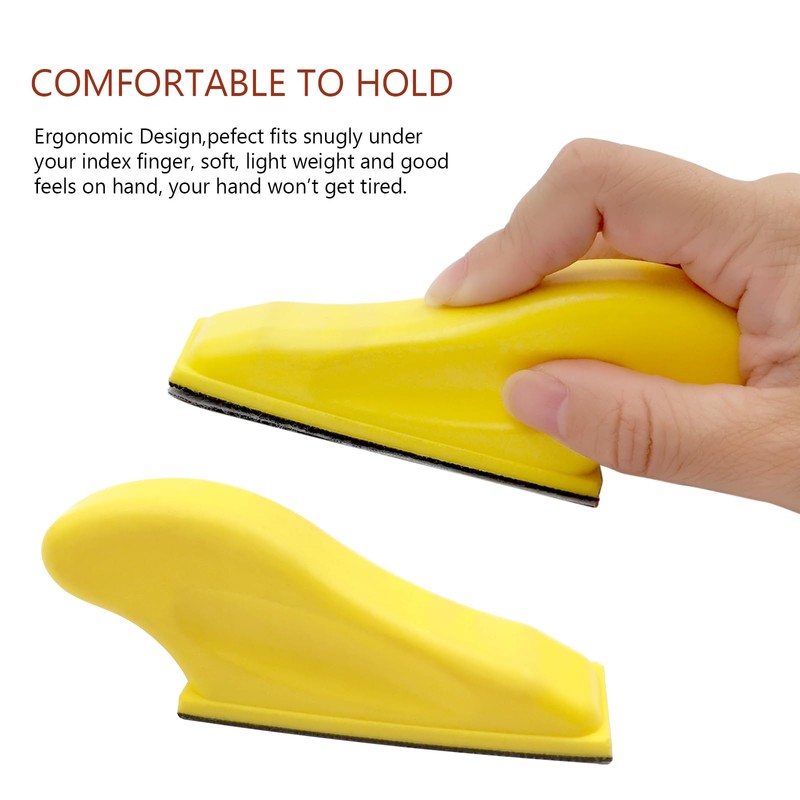 Mini Sander for Small Wood Projects Plus Hook and Loop