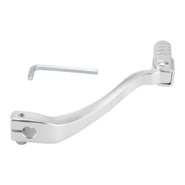 GOOFIT Silver Aluminium Alloy Gear Lever Gear Lever Foldable Foot Shifter Replacement for T6 K6 NC250 NC Engine 250 250cc ATV Quad Dirbike