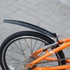 14in Folding Bike Fender Set Plastic Easy To Install Bicycle