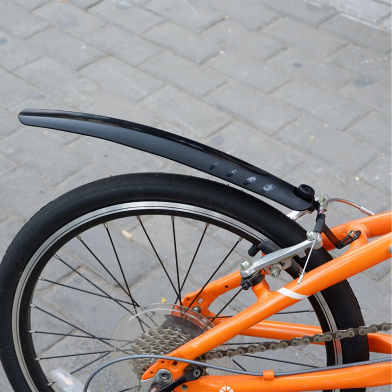 14in Folding Bike Fender Set Plastic Easy To Install Bicycle
