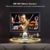 Topleo smart multimedia android 11 beamer 1080p home lcd hy300