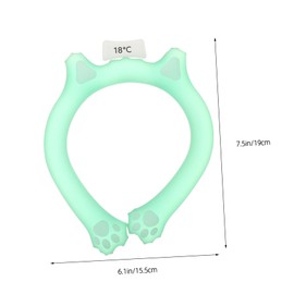 IWOWHERO Reusable Neck Cooler Tube Lightweight Portable Neck Cooling Wrap for Summer Easy to Clean Personal Cooling Device for Indoor Outdoor Use present for Hot Weather