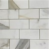 Stone Center Online G64XH Calacatta Gold Calcutta Marble 2x4 Brick