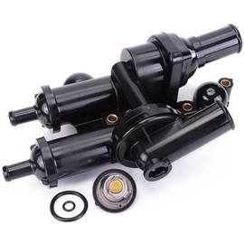 68003582AB Thermostat Housing Compatible with Je-ep Compass Patriot Dodge Avenger 2.4L 2007 2008-2017