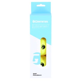 GAMMA Librarian Foam Pickleball Balls, Foam Balls for Pickleball Practice with True Bounce on All Surfaces, Box of 3