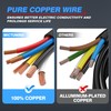 MICTUNING Heavy Duty 7 Way Plug Inline Trailer Cord with