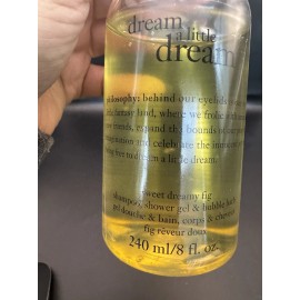 Philosophy Dream a Little Dream Sweet Dreamy Fig Shampoo Shower Gel Bubble Bath