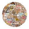 SM SunniMix 50Pcs Cute Sloth Stickers Waterproof Stickers Ornament Home