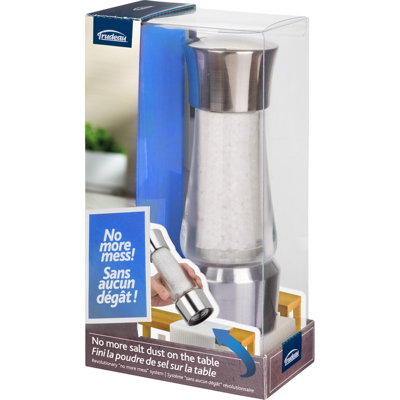 Trudeau No Mess Adjustable Salt Mill