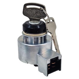 SPJIUQI Ignition Switch 6C040-55412 6C040-55452 15248-63590 with Key 15248-63700 for Kubota Generator GL11000 GL6000 GL7000 J106 J108 SQ-1120 Carrier KC51D KC120H KC70 Tractor B1700 B21 B2100 B2301