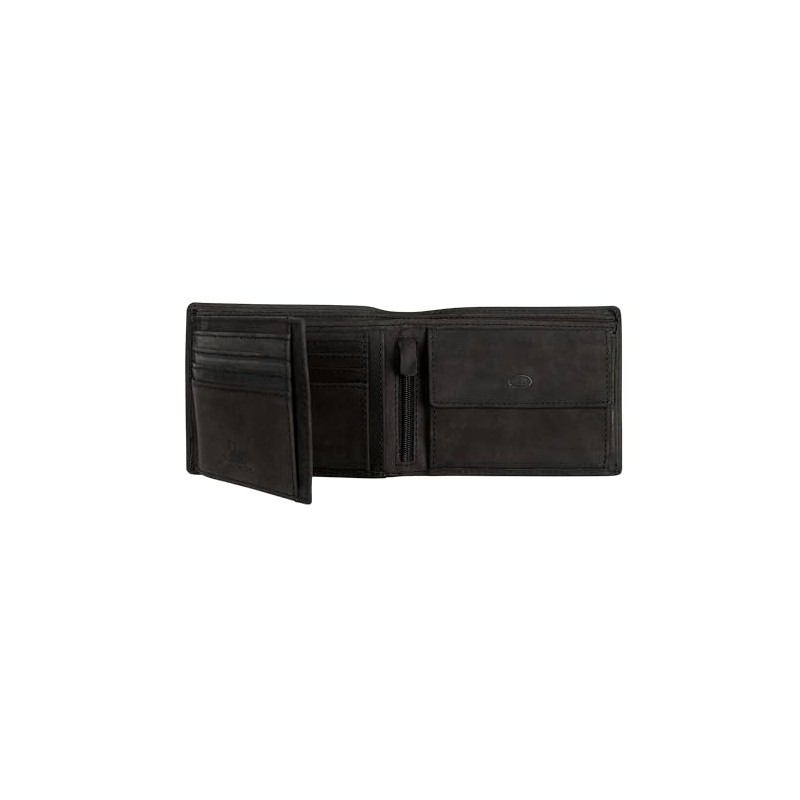 Tom Tailor Men’s Ron Wallet - Black -