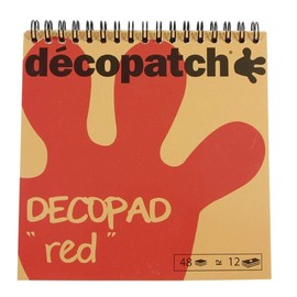 Exact Decopatch Decopad Papers, Reds, 1 x 15 x 16 cm