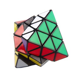 Yealvin 8-Axis Octahedron Speed Magic Cube Puzzle Game Cube Puzzle for Intelligence Development Brain Teaser