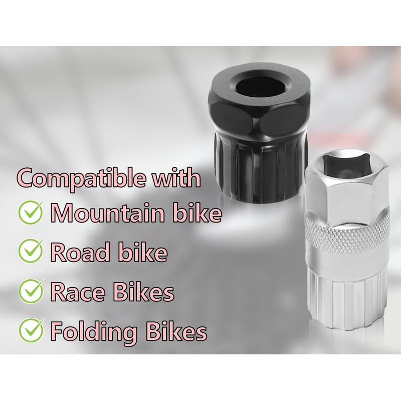 ZoeTekway Pack of 2 Bicycle Cassette & Sprocket Remover Tool,