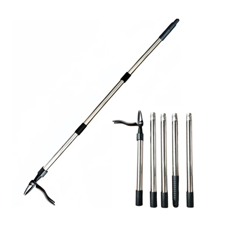 Stand-Up Weed Puller for Garden – 45-Inch Adjustable 4-Claw Root