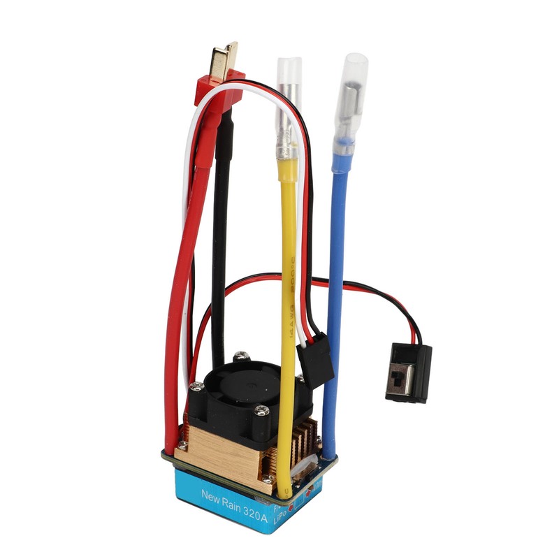 320A Dual Way Bidirectional Brushed ESC with Fan 3A 5V