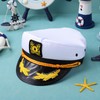 DEARMAMY Yacht Sailor Hat:Captain Hat Funny Adjustable White Sailor Cap