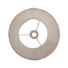 Endon CARRIE Cream Round Bell Lamp Shade- 14 inch