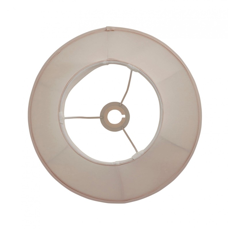 Endon CARRIE Cream Round Bell Lamp Shade- 14 inch