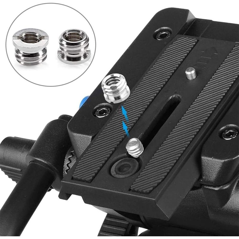 Convert Screw Adapter, 12 Pcs Camera Convert Screws, 1/4 Inch