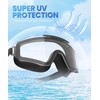 QALLY Swim Goggles for-Men-Women-Adult Swimming Goggles-Goggles for Men:Anti-Fog No Leaking
