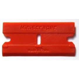 Plastic Razor Scraper Blades Double Edged (1 Pack)