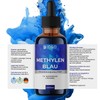 D&O Nature Products Methylenblau 1%, 100ml Methylenblau Tropfen Pharmaqualität, Methylen