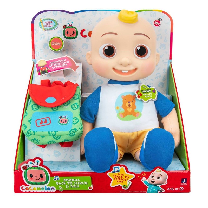 CoComelon Musical Back to School JJ Doll