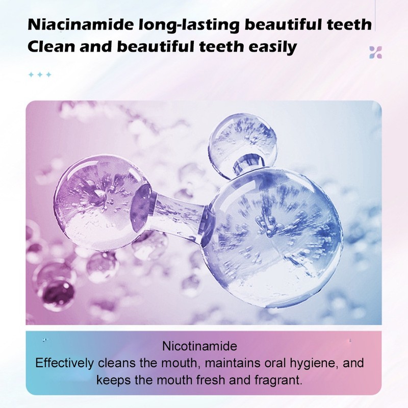 Nicotinamide Teeth Whitening toothpaste Remove Tartar Pemutih gigi kuning pembersih