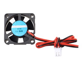 Jopto 3D Printer Fan 12V DC Mini Quiet Fan 30x30x10mm with 11" Cable for 3D Printer Extruder Hotend Makerbot MK7 MK8 CPU Chip Arduino Pack of 5