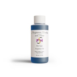 Blue Sugar Fragrance Oil - 2 Fl Oz Plastic Bottle (60ml)
