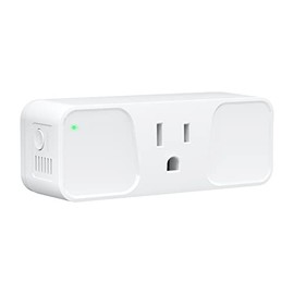 Smart Plug 1 Pack Milfra 2.4GHz WiFi Smart Plug Smart Home Wi-Fi Outlet Compatible with Alexa Google Assistant