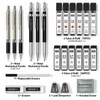 25PCS Art Mechanical Pencil Set with Case, 3PCS Metal Artist