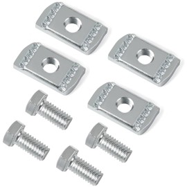 4 Sets Utili Track Bed Rail Nuts Cargo Tie Down Mount Track Bed Rail Nuts Cargo Tie Down Mount Compatible with Frontier Titan, RN-NI-04