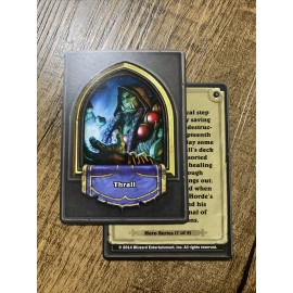 2014 BlizzCon Thrall Hearthstone Promo Card Shown Warcraft WoW