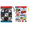 Skater KB63W-A Children's Lunch Box, Cup Bag, 2 Piece Set,