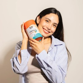 Omega 3 En Gomitas Dha 180 Gummies Para 3 Meses Health Hack Sabor Piña