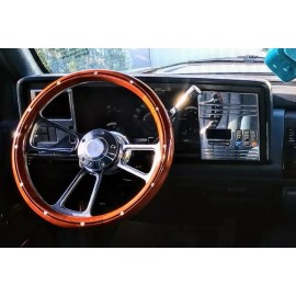 Billet and Acrylic Fantasies 88-94 Chevy Silverado, Suburban, Sierra radio delete billet dash