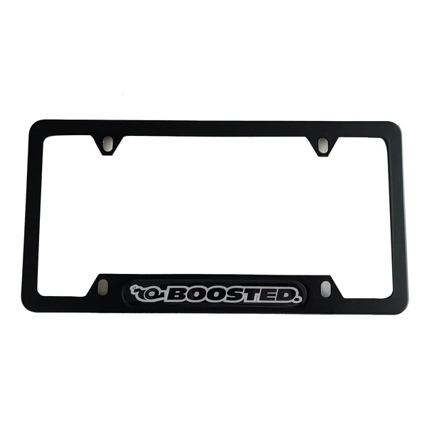 AJSDFGSH Boosted License Plate Frame Cover Stainless Steel, Boosted Turbo