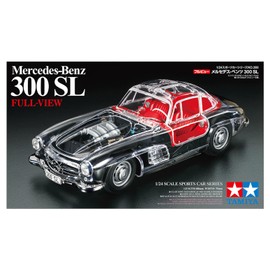 TAMIYA 24366 1:24 MB 300 SL Full-View Model Building Kit, Plastic Kit, Hobby, Crafts, Gluing, Model Kit, Model, Plastic Model Making